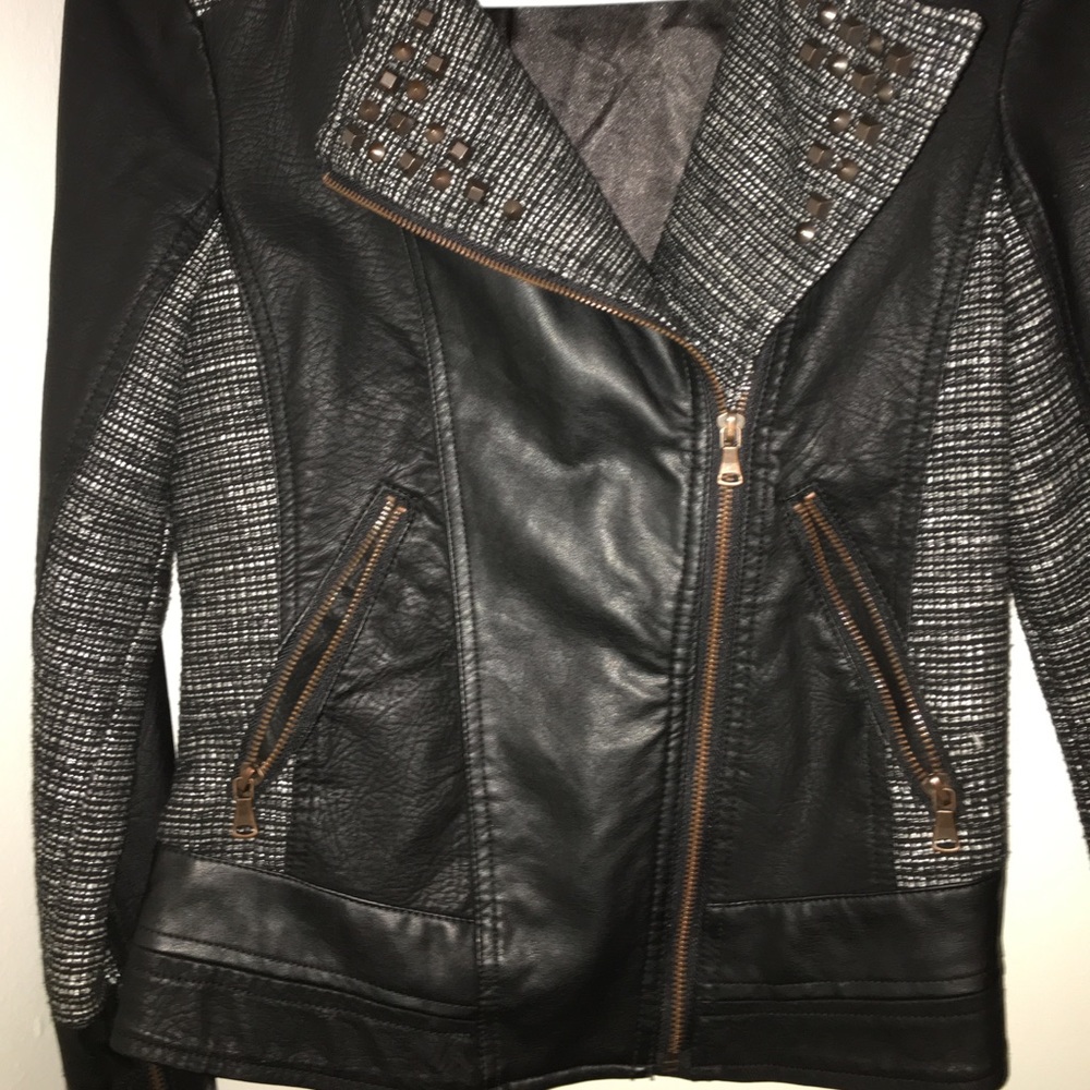 Leather jacket